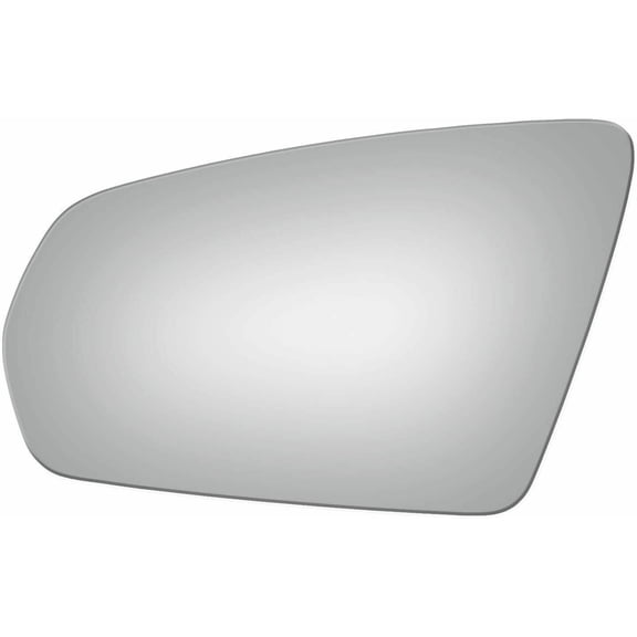 Flat Driver Side Replacement Mirror Glass for 2008-2014 Dodge Avenger W/O Baking Plate