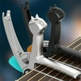 thumbnail image 3 of SOFEIYA 5 in 1 Acoustic Folk Guitar Capo Strings Cutter Bridge Pin Remover Pick Holder, 3 of 9