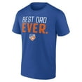 thumbnail image 2 of Men's Royal FC Cincinnati Best Dad Ever Father's Day T-Shirt, 2 of 3