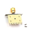 thumbnail image 2 of Advancent Interruptor de pastilla Instalación práctica Accesorios para instrumentos Controlador de nivel Pieza reemplazada exquisita Accesorios para instrumentos musicales Oro GN203, 2 of 6