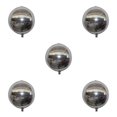 thumbnail image 2 of Monstrate Globos de cumpleaños Película de aluminio Superficie lisa Globo de casa ligero Arreglo de ambiente Accesorios para fotos Plata Type2 NO2 Monstrate CBP366990, 2 of 6