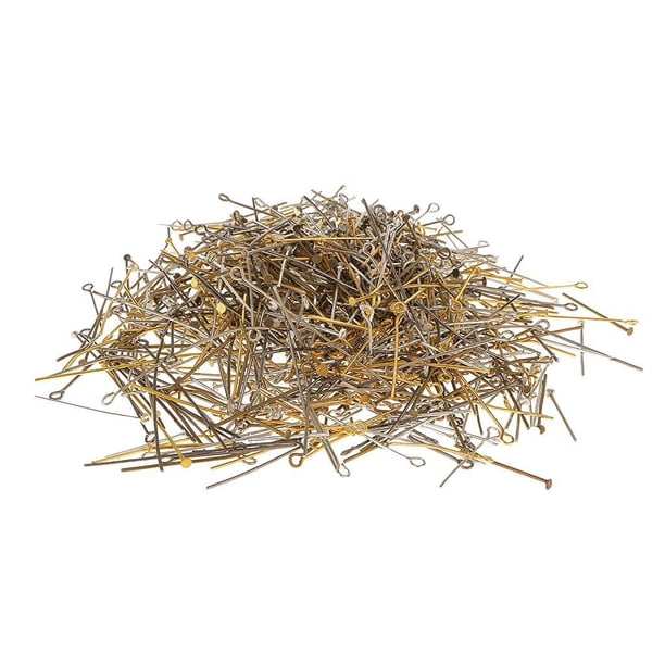 100 Pasadores de BALLPINS Pasadores para Cabeza Joyería Fabricación de Halzgos Pasadores para Cabeza BLESIY pernos de la bola