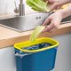 thumbnail image 4 of Cubo de Basura para Colgar En La Puerta Del Armario | Cubo de Basura de Cocina con Aro para Bolsas | Papelera de Plástico Que Ahorra Espacio para Cáscaras de Fruta, Restos de Papel | Montaje En Pared, 4 of 6