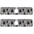 thumbnail image 2 of Coolnut Stylish Christmas Tree Kitchen Sink Splash Guard 2 Packs Faucet Absorbent Mats Faucet Handle Drip Catcher Quickly Drying Mat for Kitchen Counter Bathroom, 30"x5.5", 2 of 7