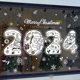 thumbnail image 4 of Pegatinas de Feliz Navidad para decoración del hogar, calcomanías de alce, copo de nieve, Papá Noel, pared, Festival, 2024, 4 of 4