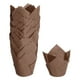 thumbnail image 1 of 150 Piezas de Copas para Hornear Tulipán, Forros de Papel Resistente a la Grasa para Cupcakes y Muffins para Bodas (3.1" x 2", Café), 1 of 7
