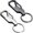 As Shown, variant on FNGZ Hangs Clearance Gift Ring Anti-Scratch Men's Business 2 Alloy Pack Keychain Key Car Key Chain