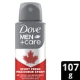 thumbnail image 2 of Dove Men+Care Limited Edition FIFA Antiperspirant Deodorant Dry Spray for 72H Protection + Triple Action Moisturiser,  Sport Fresh, 107g, 2 of 7