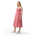 thumbnail image 2 of Ingrid & Isabel For Every Belly Women's Maternity Gingham Woven Dress, Size S-XXL, 2 of 9