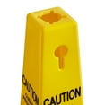 thumbnail image 3 of Dryser 3-Pack 26" Caution Wet Floor Cones - Yellow English/Spanish Warnings, 3 of 5