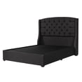 thumbnail image 1 of Base de Cama Queen Size Dicasa Sitka Negro, 1 of 8