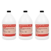 (3) Gallons Rockville RHF Water-Based Haze Machine Fluid Juice No-Clog