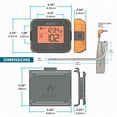 thumbnail image 2 of La Crosse Technology Wireless Barbecue Thermometer with 2 probes, LTV-BBQ1-Int, 2 of 10