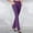 01 Purple, variant on Weiqiqre Women's Straight Leg Jeans Pants Stretchy Fold Over Waist Cotton Stretch Flare Leg Boot Cut Yoga Pants Leggings
