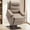 Khaki, variant on Korser Small Power Lift Recliner Chair for Elderly with Memory Function Linen for Living Room,Brown