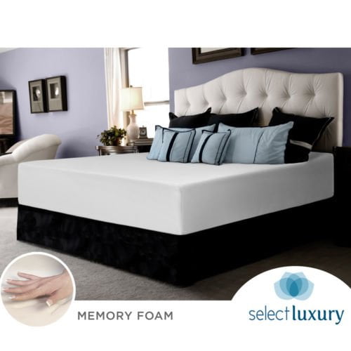 Select Luxury 14 inch King size Memory Foam Mattress. Memory Foam 