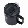 thumbnail image 5 of Vacuum Insulated Stainless Steel Hot1 Mug With Lid And Handle, Black, 14 Oz., 5 of 6