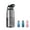 Black, variant on 32oz Blue Water Bottle With Straw BPA FREE and Hidden Cup Mouth, Wide Mouth Easy Clean One Hand and Handle Easy Carried, Suit Sports Office Basketball Gym Travel School etc.