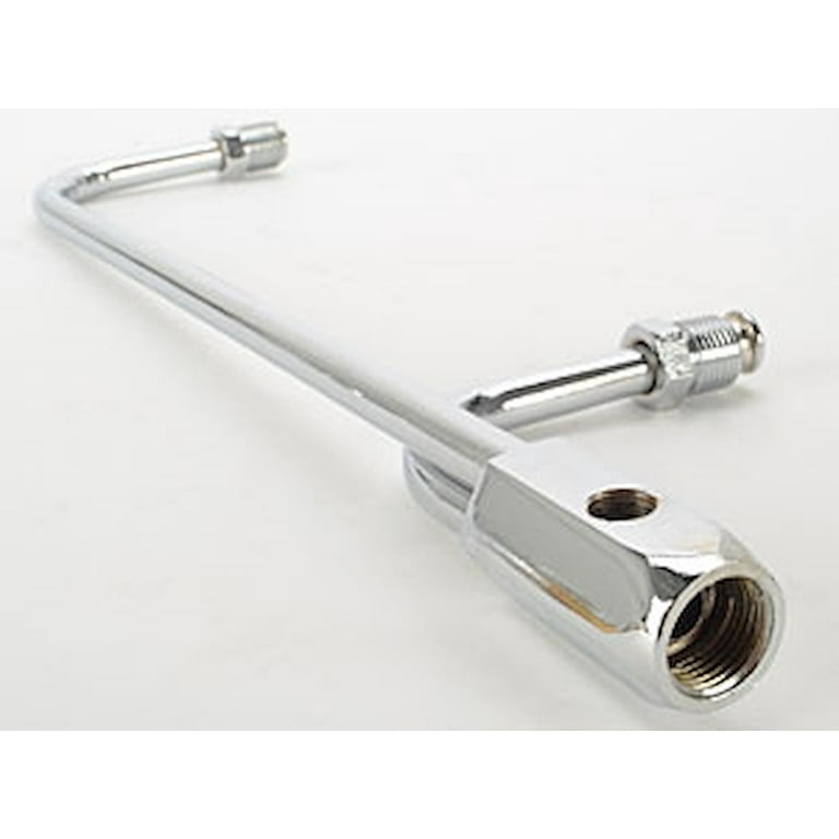 Dual Feed Fuel Lines For Holley 3310 4160 Carburetor Fits Inlet - Foto 9