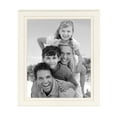 thumbnail image 2 of DesignOvation Kieva Solid Wood Picture Frame, Distressed Soft White 8x10, Pack of 6, 2 of 7