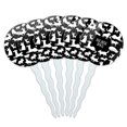 thumbnail image 1 of Because Dogs Funny Playing Around Cupcake Picks Toppers Decoration Set of 6, 1 of 6