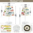 thumbnail image 3 of Cartoon Colorful Fishs Desk Lamp LED Table Nightstand Lamps with 3 Color Temperatures for Home Bedroom Living Room Decor 6x11, 3 of 8