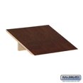 thumbnail image 1 of Salsbury 30051MAH Sloping Hood for Open Access Designer Locker & Designer Gear Locker, Mahogany - 18 in., 1 of 1