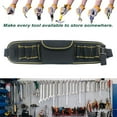 thumbnail image 5 of Limited Time Deal karymi Pocket Tool Belts with Release Buckle Heavy Duty Detachable Adjustion Utility Belt Work Apron for Electrician Carpenter Construction Tool Belt Pouches Summer Clearance, 5 of 6