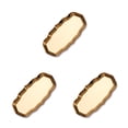 thumbnail image 3 of Bewildely Bandeja de cosméticos, collar, anillo, brazalete, placa de exhibición de joyería, organizador de frutas, espejo, chapado en Metal Type1 NO1 Bewildely CBP213784, 3 of 6