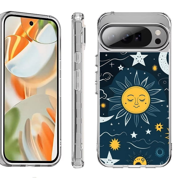 For Google Pixel 10 Pro XL Shockproof Protective Phone Case, by OneToughShield - Sun N Star