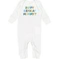 thumbnail image 2 of Inktastic Happy Birthday Mommy Baby Romper Coveralls, 2 of 4