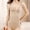 Beige, variant on Seamless Bodysuit Shapewear for Everyday Wear Full Coverage Modern Design Comfort Fit Plus Size Fashion Undergarment
