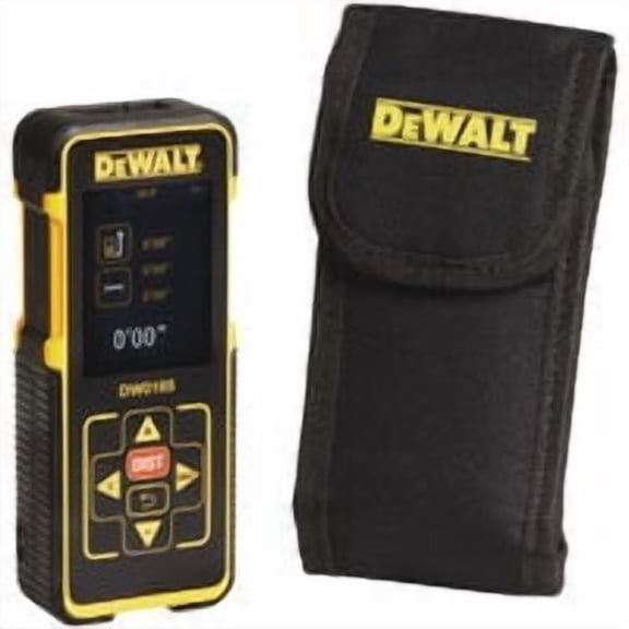 DEWALT DW0165N Laser Distance Measurer, 165 ft Measuring,  /-16 in Accuracy, AAA Battery