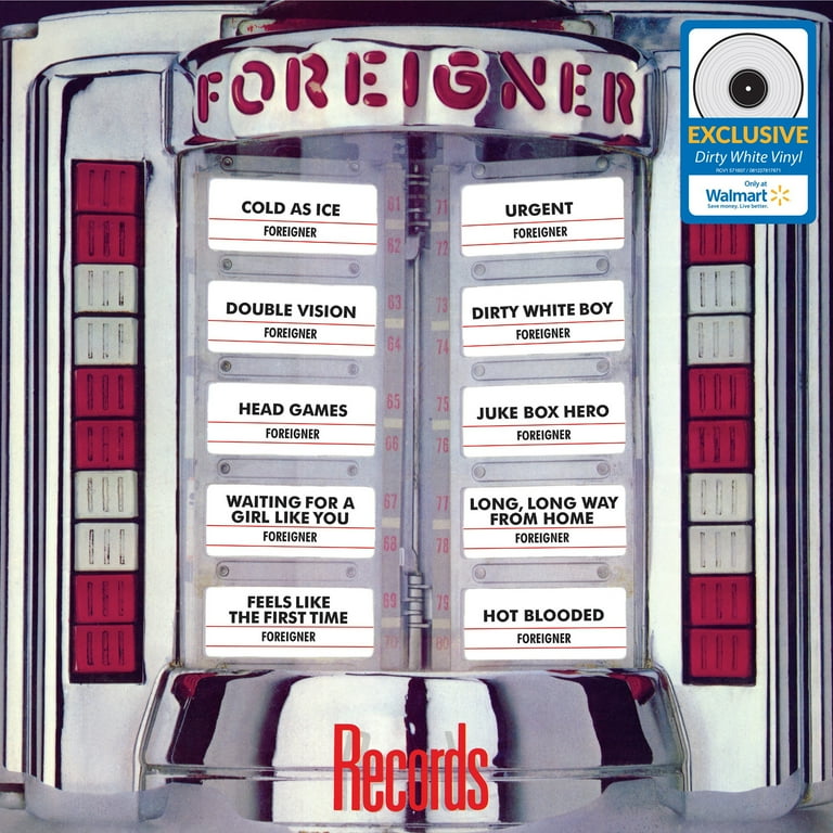 Foreigner - Records - Walmart Exclusive 'Dirty White' Vinyl - Rock