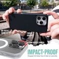 thumbnail image 4 of XUCP-® iPhone 16 Pro Magnetic Case - Gripmunk Compatible with MagSafe [Lightweight + Protective] Slim & Thin Grip Cover with Microfiber Lining for Apple iPhone 16 Pro - Clearly Clear, 4 of 4