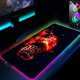 thumbnail image 1 of Alfombrilla de ratón RGB One Piece Anime Gaming, alfombrilla de ratón grande LED de goma negra, alfombrilla de teclado de PC para computadora portátil, LOL LIUWENJING unisex, 1 of 2
