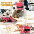 thumbnail image 5 of Galaxy Tab A7 Case 2020,Hybrid Shockproof Rugged Heavy Duty Full-Body Drop Protection Stand Kids Case with Shoulder Strap for Galaxy Tab A7 10.4" 2020 SM-T500/T505/T507,Colorful Pink, 5 of 7