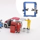 thumbnail image 5 of Plataforma elevadora en miniatura 1:64, simulada, ajustable, para taller mecánico. rojo nuevo, 5 of 6