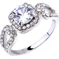 thumbnail image 1 of AKYUSGFL Fashion Rings for Women Synthetic Diamond Studded Zirconia Inlaid Rings Wedding Engagement Rings Jewelry Accessory Gifts, 1 of 5