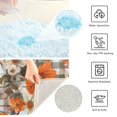 thumbnail image 3 of Yayeee Bath Rugs for Bathroom Floor Set of 2 Non Slip Fluffy Soft Absorbent Mat, Rustic Floral, 3 of 7
