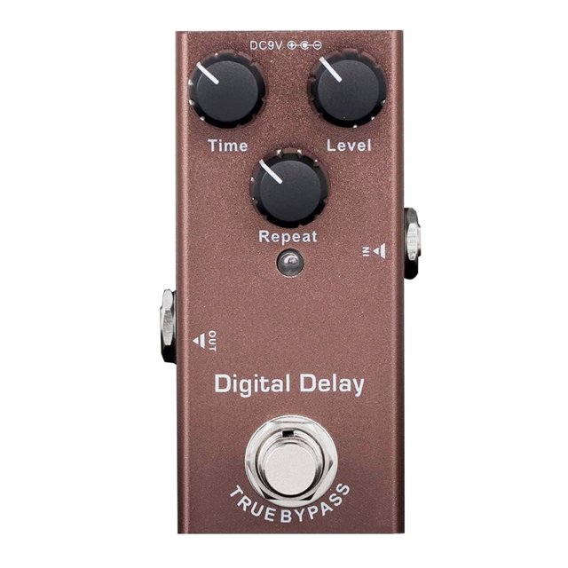 Dsseng Electric Guitar Effect Pedal Professional Mini Portable distortion delay choral vibrato sound simulator