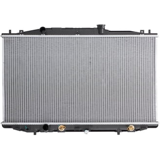 YITAMOTOR Replacement Radiator For 2002-2006 Honda CR-V (All Trims) With 2.4L Engine - Aluminum, 1 Row, W/ Transmission Cooler 2 thumbnail image