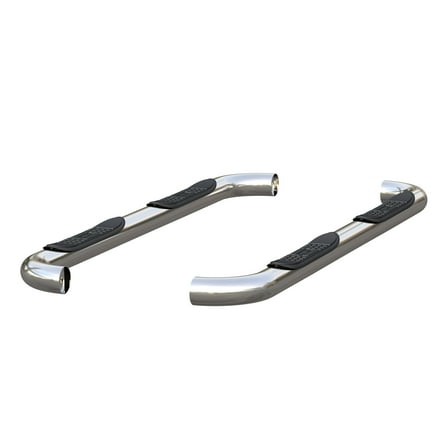 ARIES 203025-2 3-Inch Round Polished Stainless Steel Nerf Bars, No-Drill, Select Ford F-250, F-350 Super Duty Fits select: 1999-2002 FORD F350, 1999-2003 FORD F250
