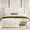 Off-White, variant on Frostbloom King Size Lift Up Hydraulic Storage Bed Frame Velvet Upholstered Wingback Headboard Off-White