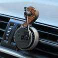 thumbnail image 6 of CxhicLuv Car Record Player Aromatherapy, Auto Vent Perfume, Retro Alloy Musical Note Design, Vehicle Air Freshener Accessories, Odor Purification & Decoration for Car Owners, Music Lovers, Silver, 6 of 6