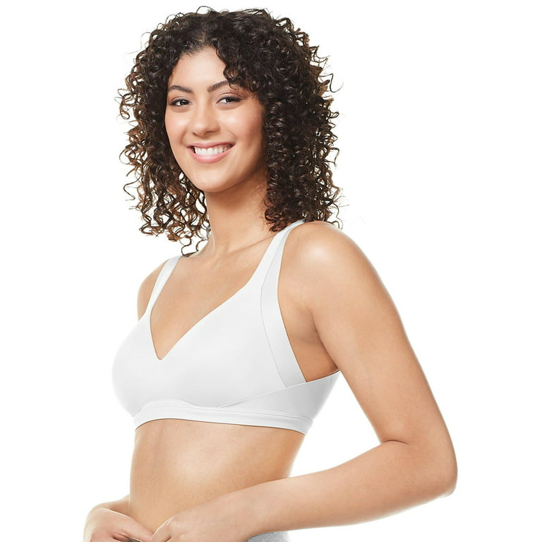 Warner's No Side Effects Wirefree Contour Bra RA2231A Large White