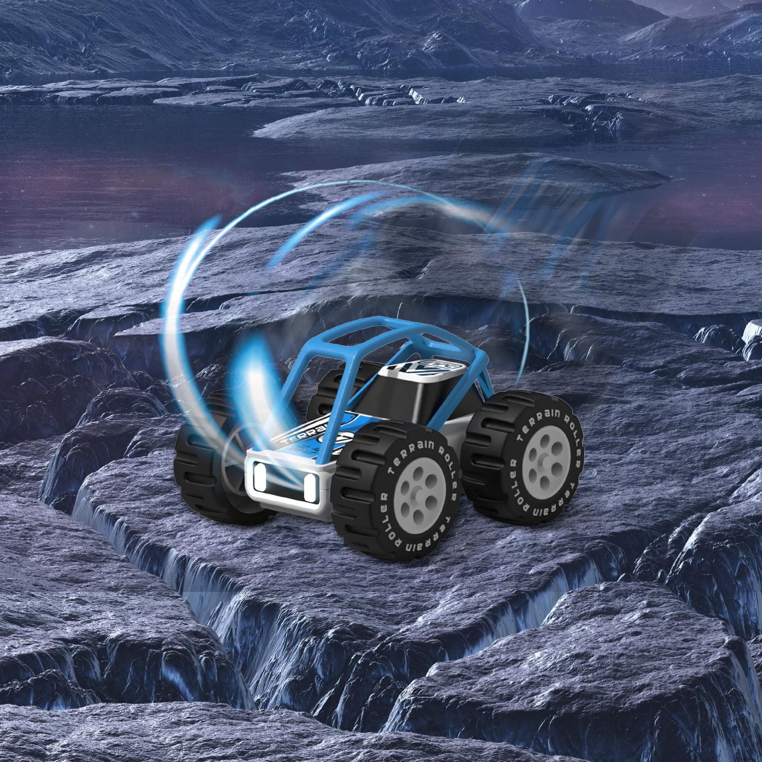 X-Treme Roll High Performance Remote Control Vehicle – Blue, Remote Control Vehicle