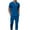 Blue, variant on Aofany Mens Suits Mens Sets 2 Piece Outfits Fashion Tracksuits Casual Set Plus Size Short Sleeve And Pants Set