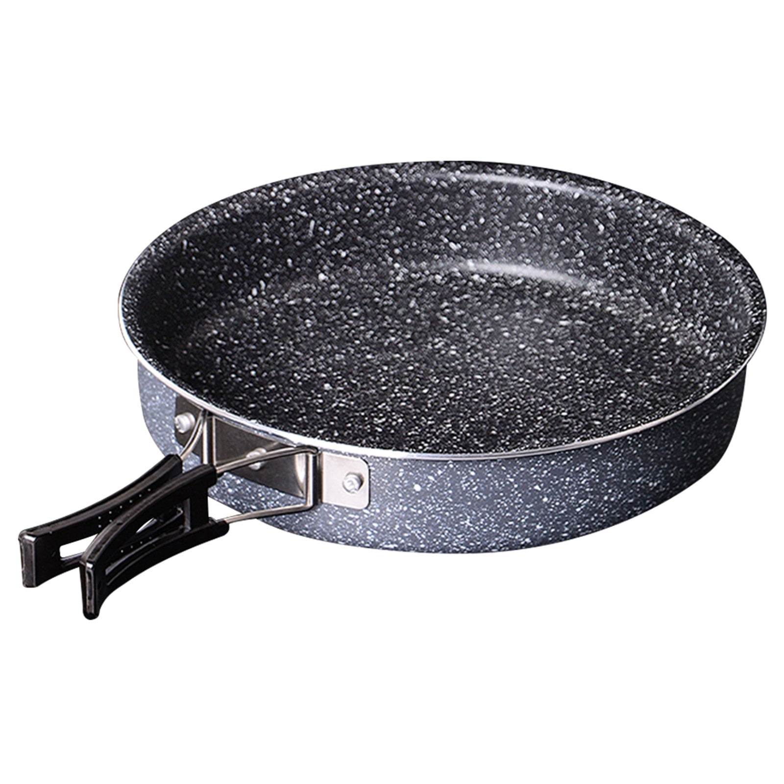 Nonstick Camping Frying Pan Portable Outdoor Cookware with Folding