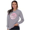 thumbnail image 3 of Love Me Cute Valentines Day Romantic Women's Long Sleeve T Shirt Brisco Brands S, 3 of 6